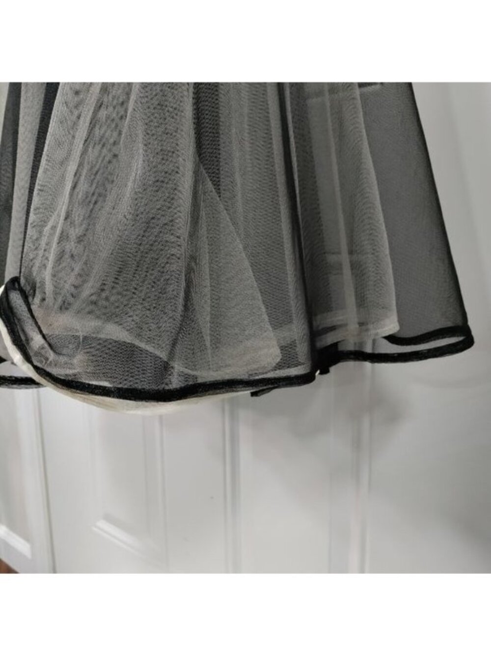 Alexia Admor New York Size 6 Long Full Length Whimsy Glam Grunge Tulle Skirt - Picture 7 of 14